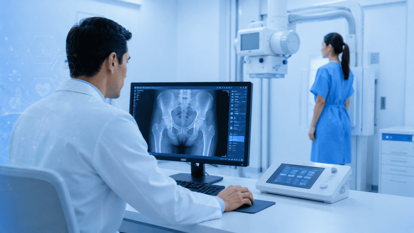 Servicio de Rayos X Digital en Clínica Vásquez