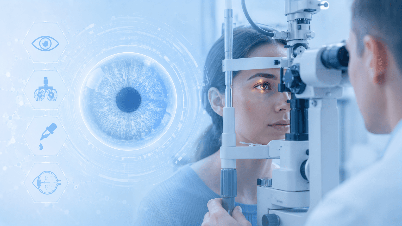 Consulta de oftalmología en Clínica Vásquez Tingo María