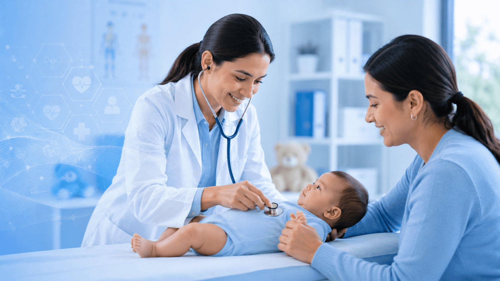Consulta de pediatría en Clínica Vásquez Tingo María